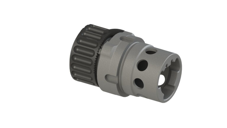 B&T HUB Adapter für PRINT-X Schalldämpfer, QDR,5.56 Titan