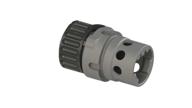 B&T HUB Adapter für PRINT-X Schalldämpfer, 7.62 QDR,Titan